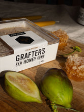 Load image into Gallery viewer, Grafter's Raw Honey - Honeycomb 340g - currently unavailable - coming soon